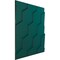 Ekena Millwork 19 5/8in. W x 19 5/8in. H Honeycomb EnduraWall Decorative 3D Wall Panel Covers 2.67 Sq. Ft. WP20X20HBGLN - alternate 4